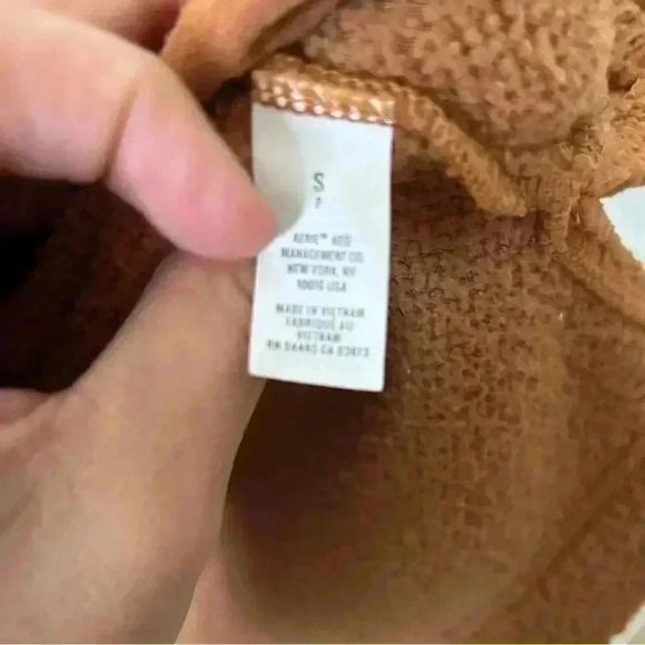 Aerie Cloud Sherpa Fleece Pullover Size S - Picture 5 of 7